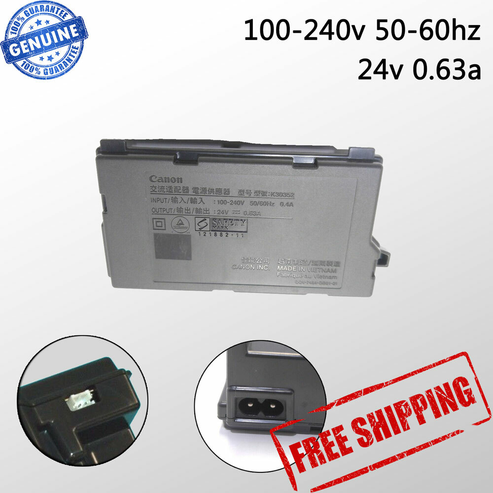 Canon Pixma Printer Power Supply Adapter 24V MG2520 MG2522 MG2525 MG2920 MG2922