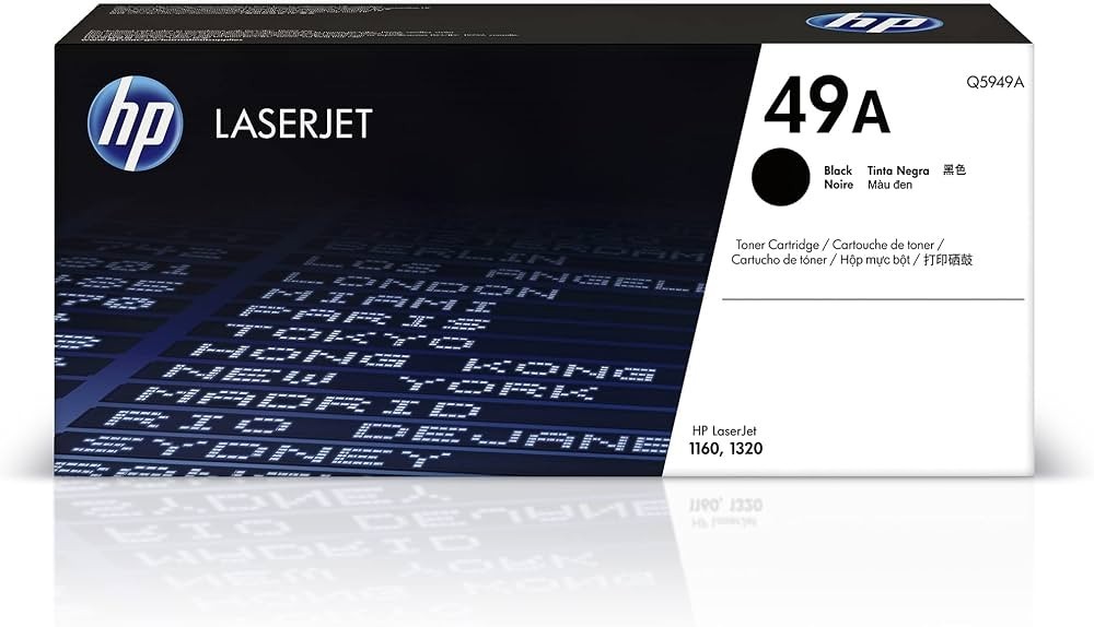 Genuine HP 49A (Q5949A) Black Toner Cartridge (OEM)