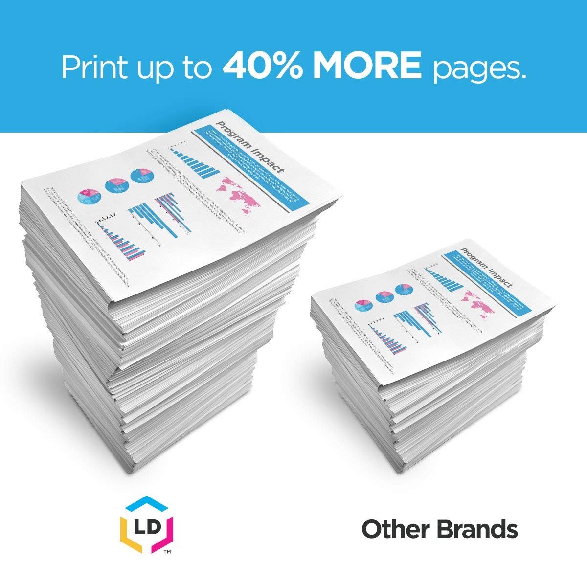 Compatible Ink Replacements for Epson 127 T127 Extra HY (C, M, Y, 3-Pk)