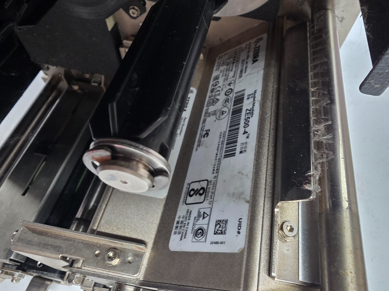 Zebra ZE500-4 Direct Thermal and Thermal Transfer Label Printer