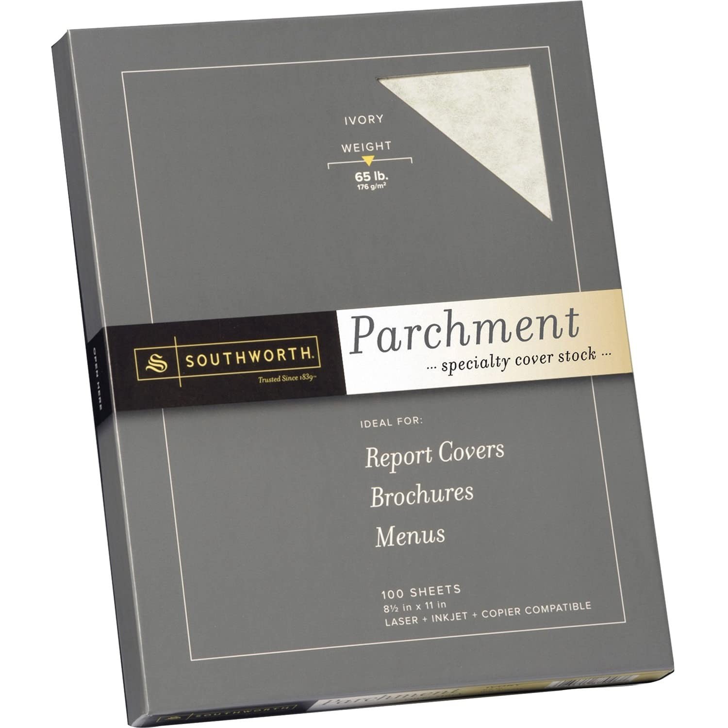 Company, Agawam, MA Z980CK Fine Parchment Paper,65lb,100 SH/BX,Acid-Free/Lign…