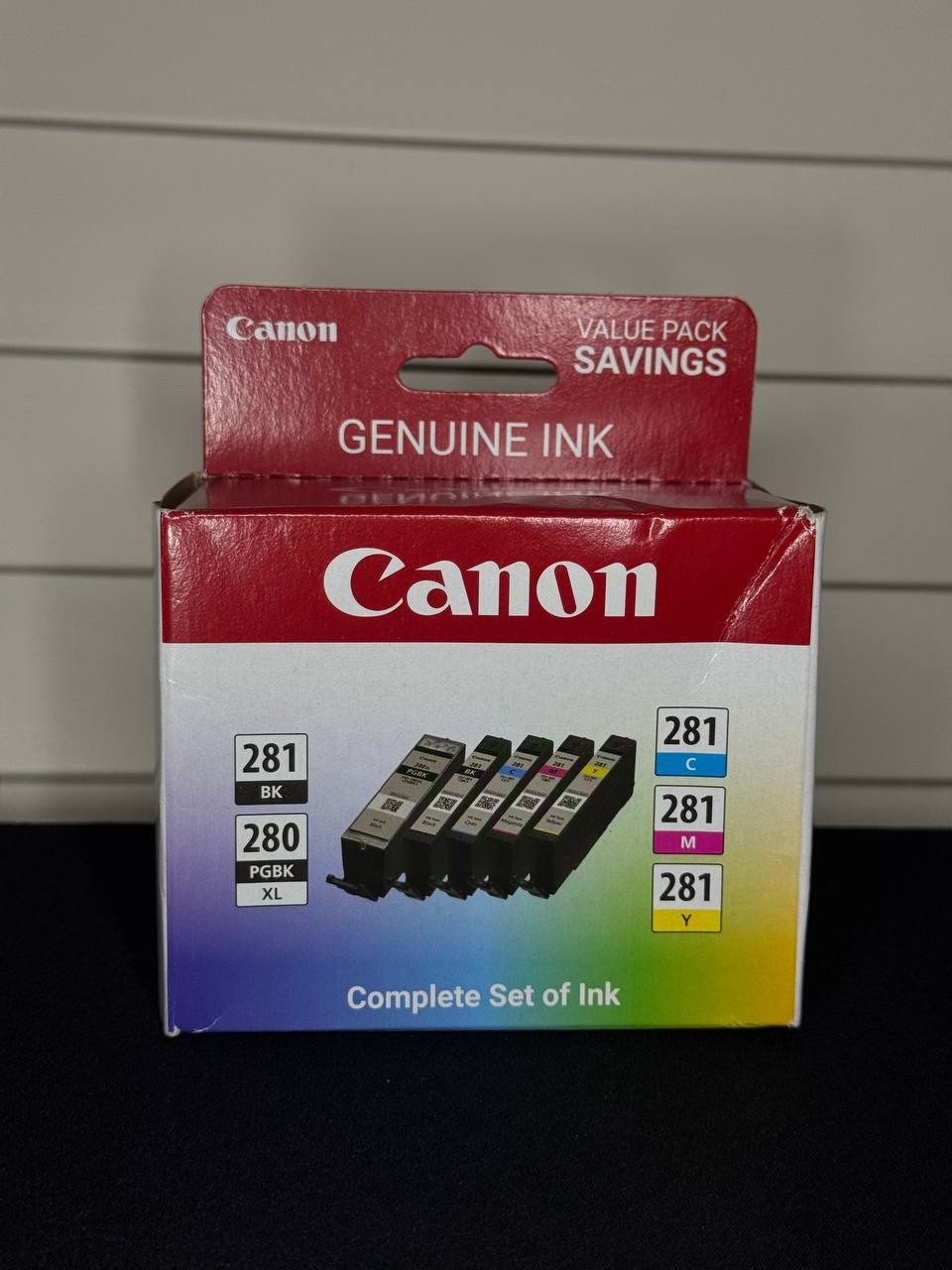 Canon PGI-280XL CLI-281 Genuine OEM Ink Cartridges Value Pack 5-Pack New