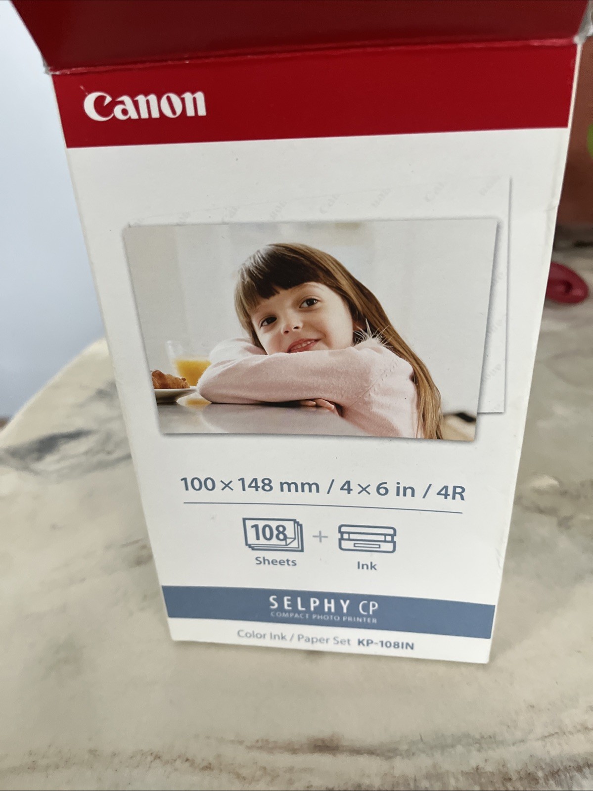 Canon KP 108IN Ink Paper Cartridge Printing Kit