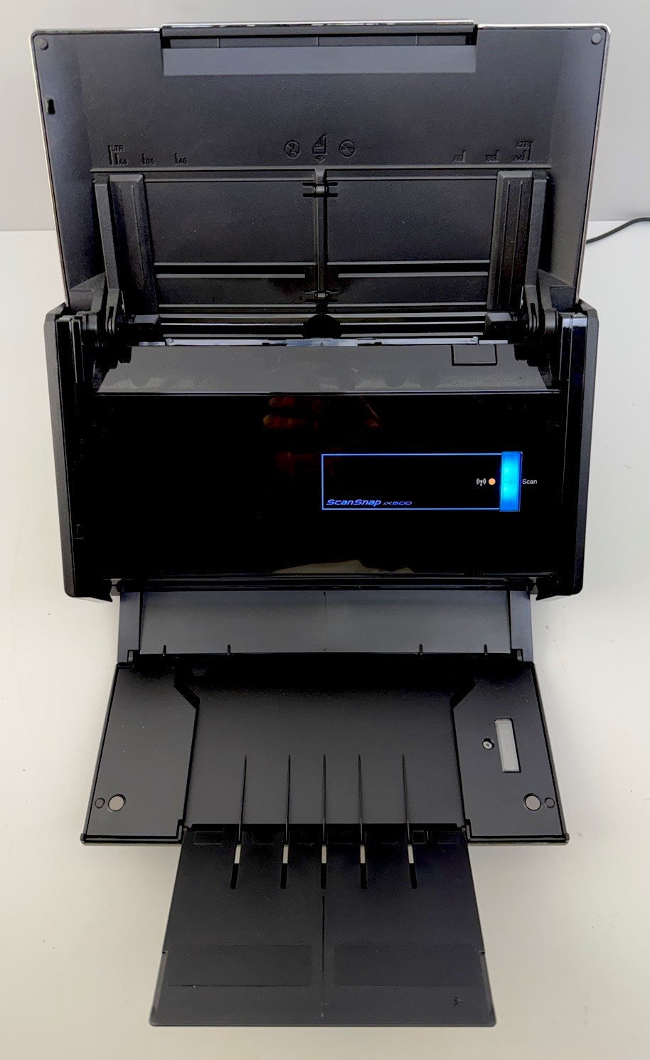 Fujitsu ScanSnap ix500 Color Document Scanner Black – Power Cable and USB Inc