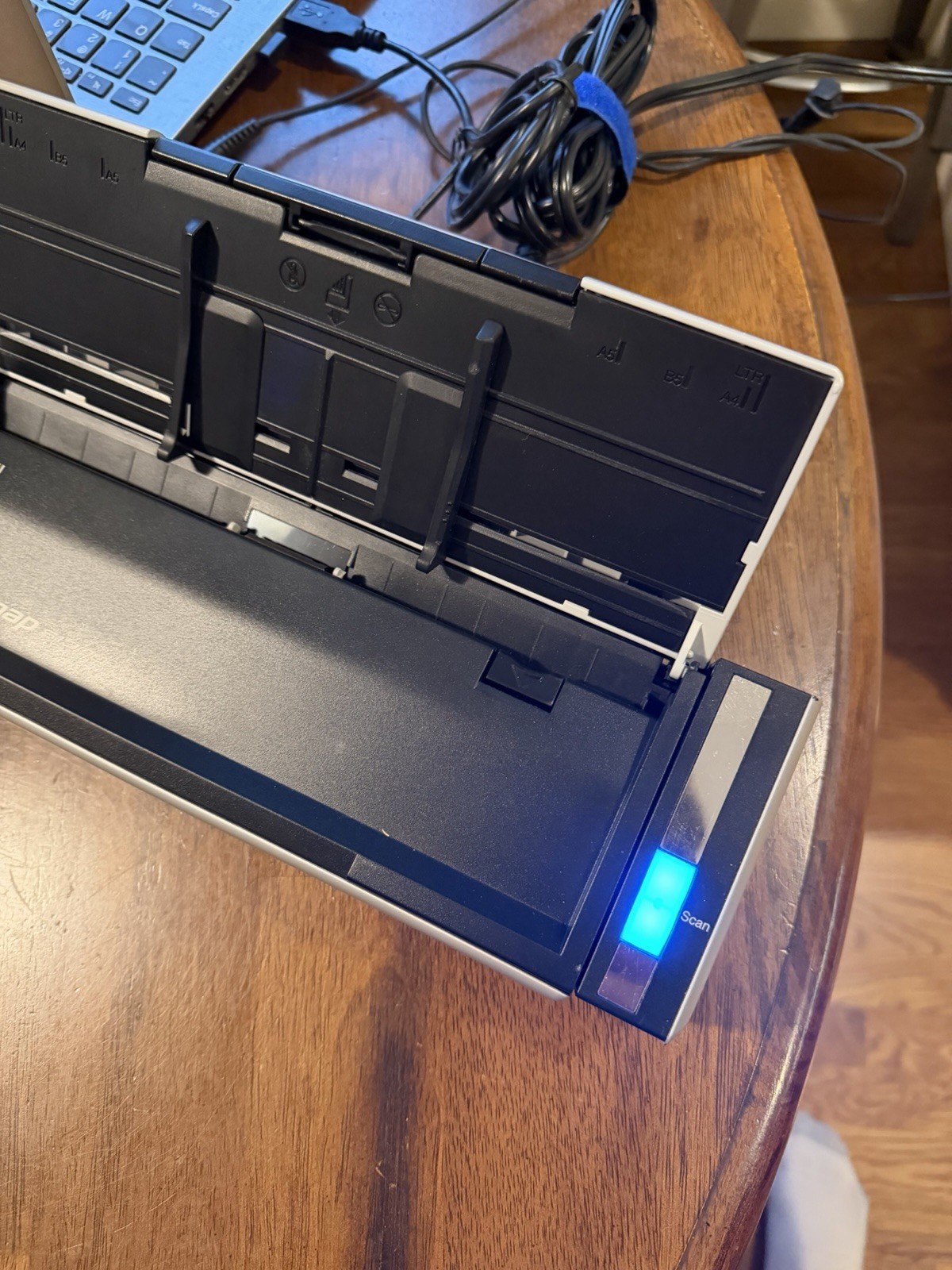 Fujitsu ScanSnap S1300i Document Scanner w/ Power Cable Tested
