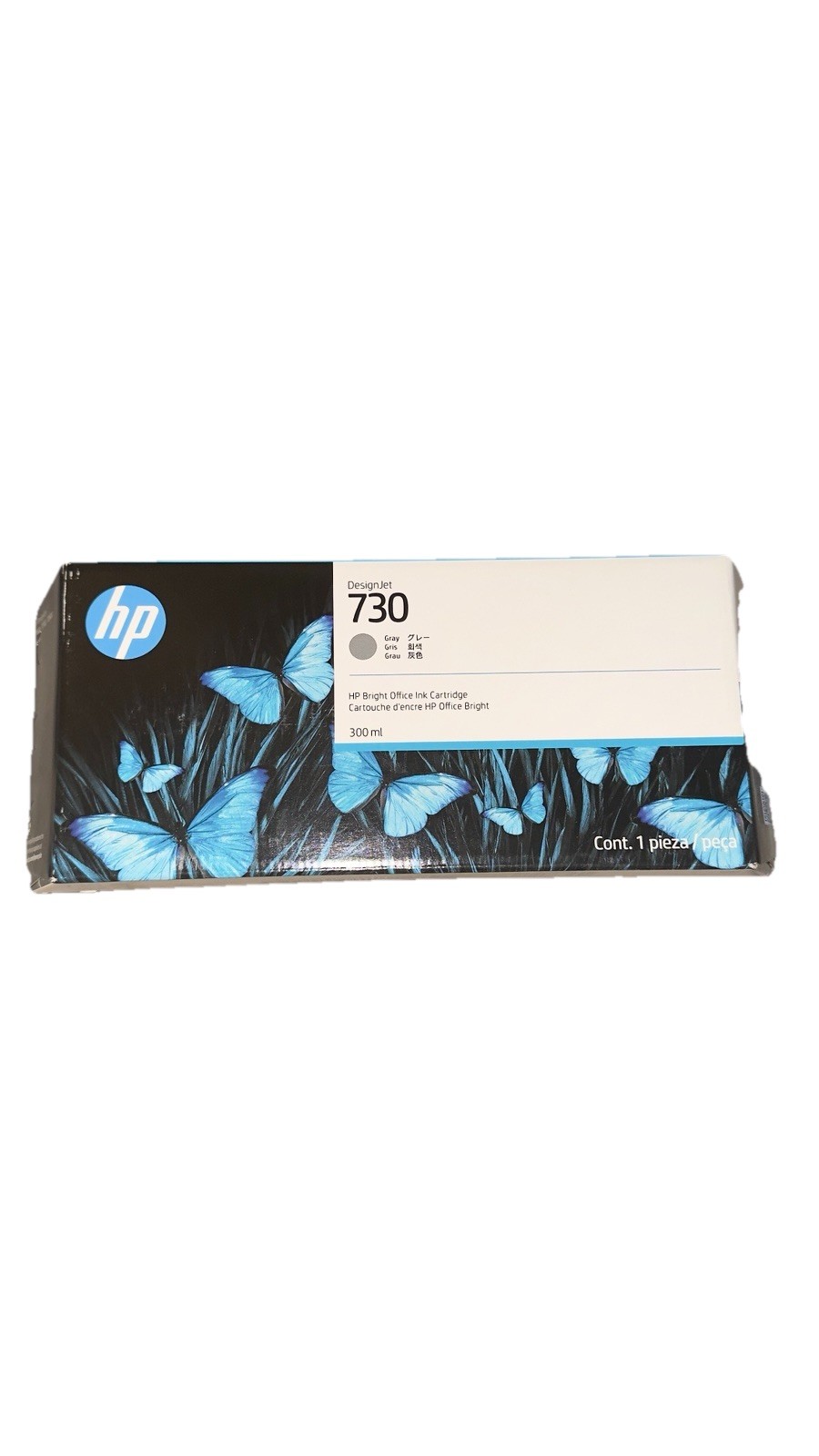 HP 730 Grey Ink Cartridge (MAY 2027)