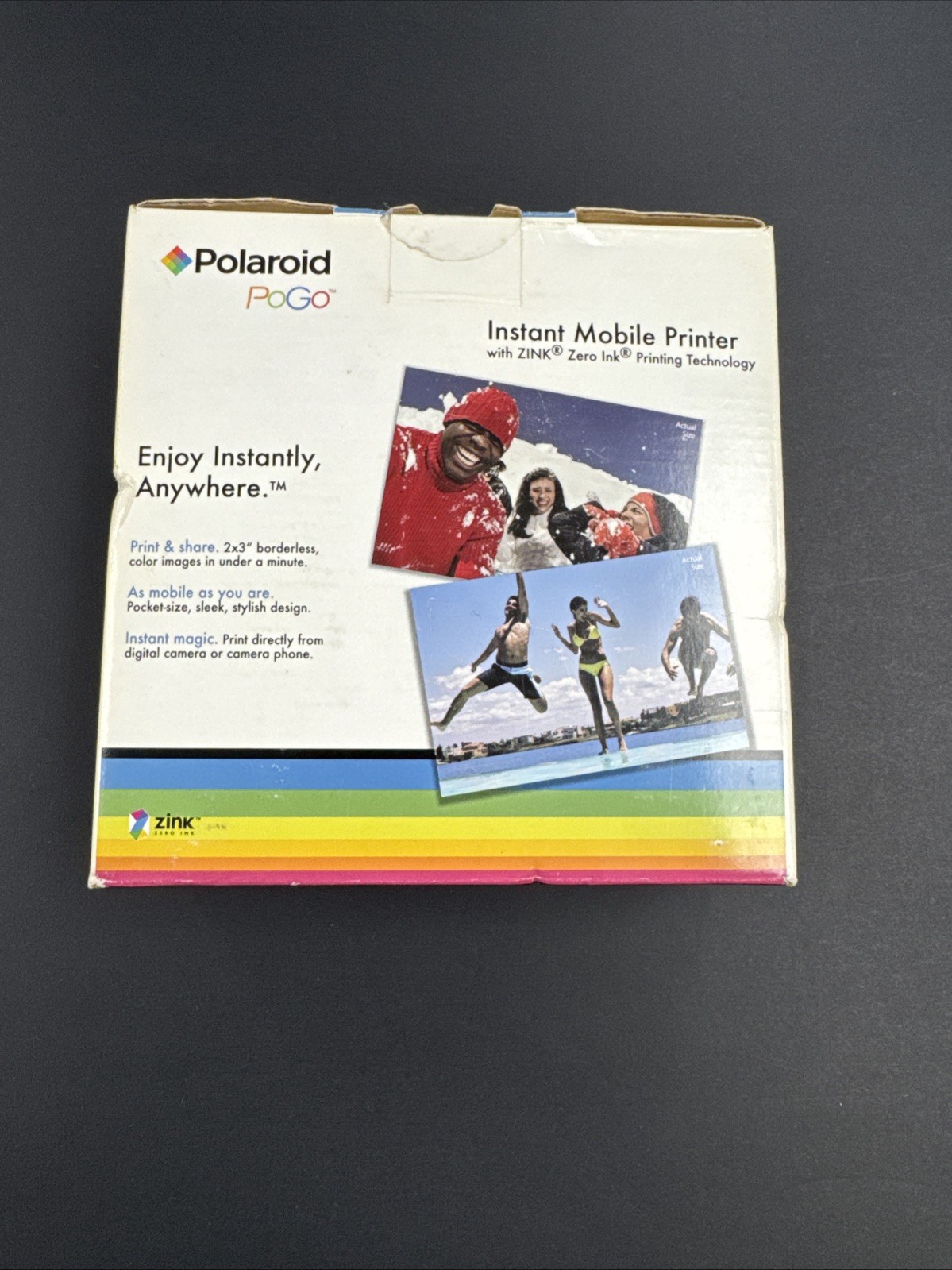 Polaroid PoGo Instant Mobile Printer ZINK Zero Ink Portable Photo Printer Tested