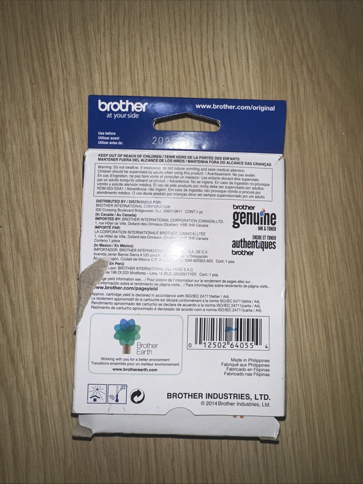 Brother LC203BK XL Innobella High Yield Series Black Ink Cartridge Expires 2022