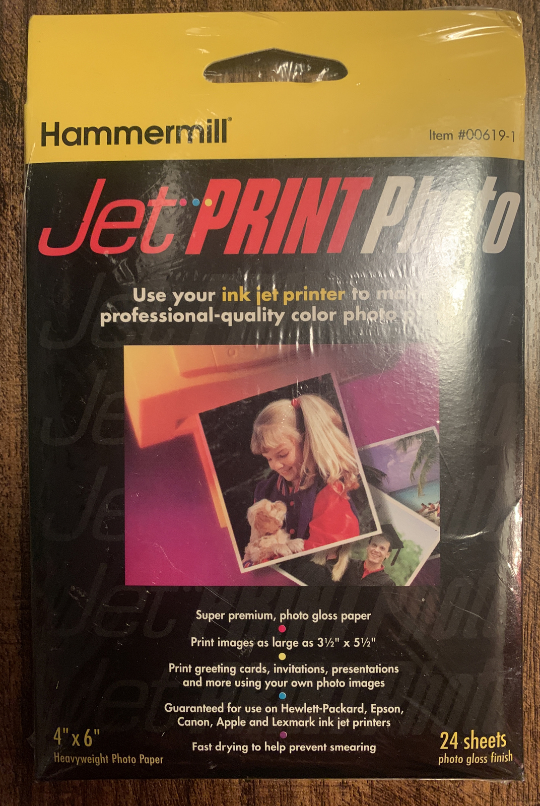 Hammermill Jet Print Photo 4″ X 6″ 24 Glossy Sheets Printer New Sealed