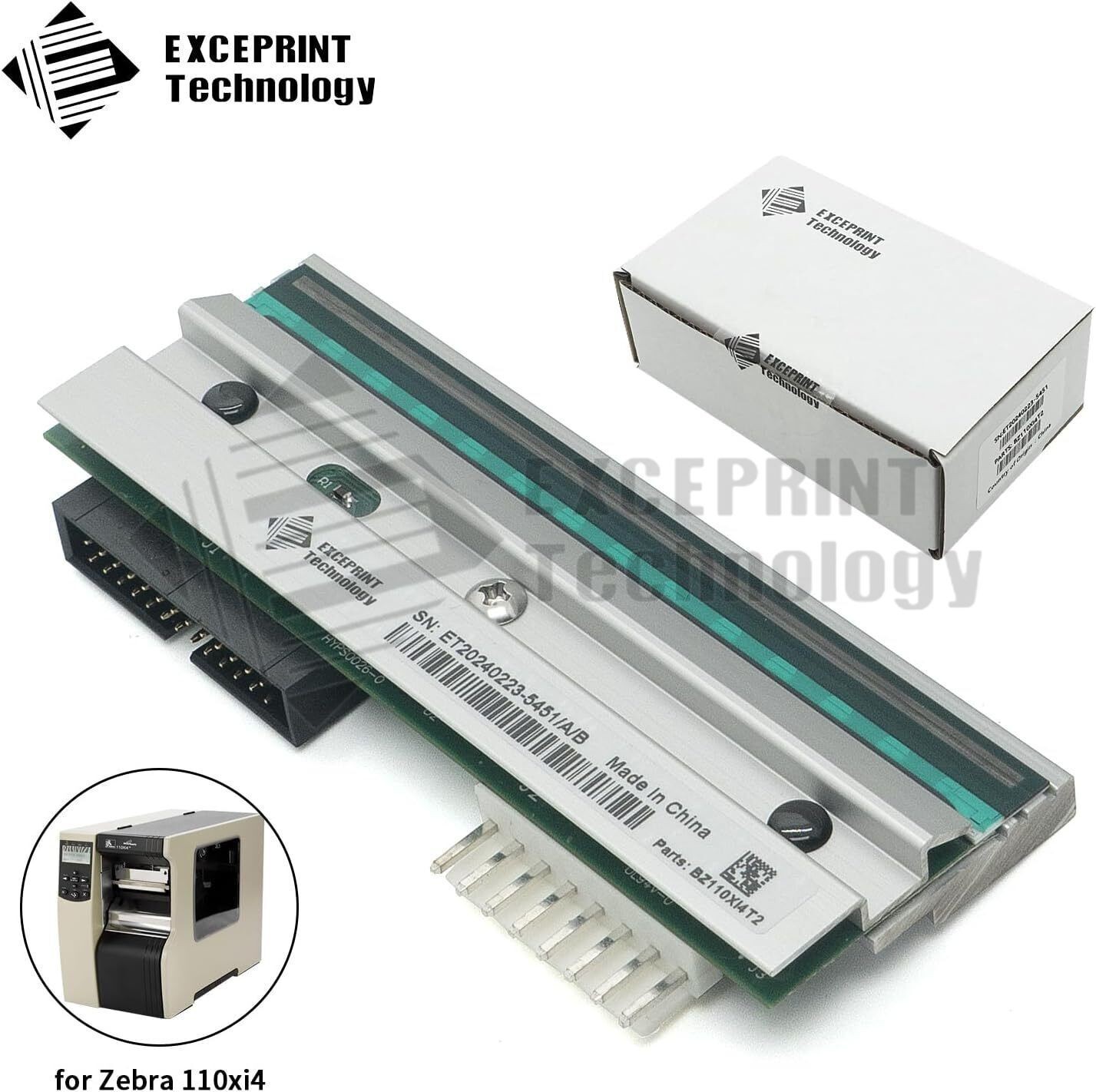 ✅ Printhead for Zebra 110Xi4 105SL Plus 203dpi Thermal Printer P1004230 ✅