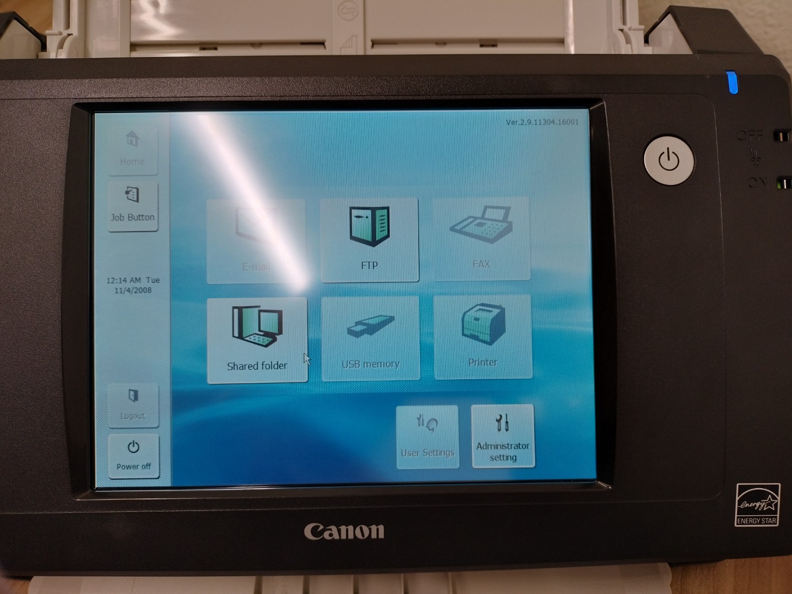 Canon Network Scanner Imageformula Scanfront 330