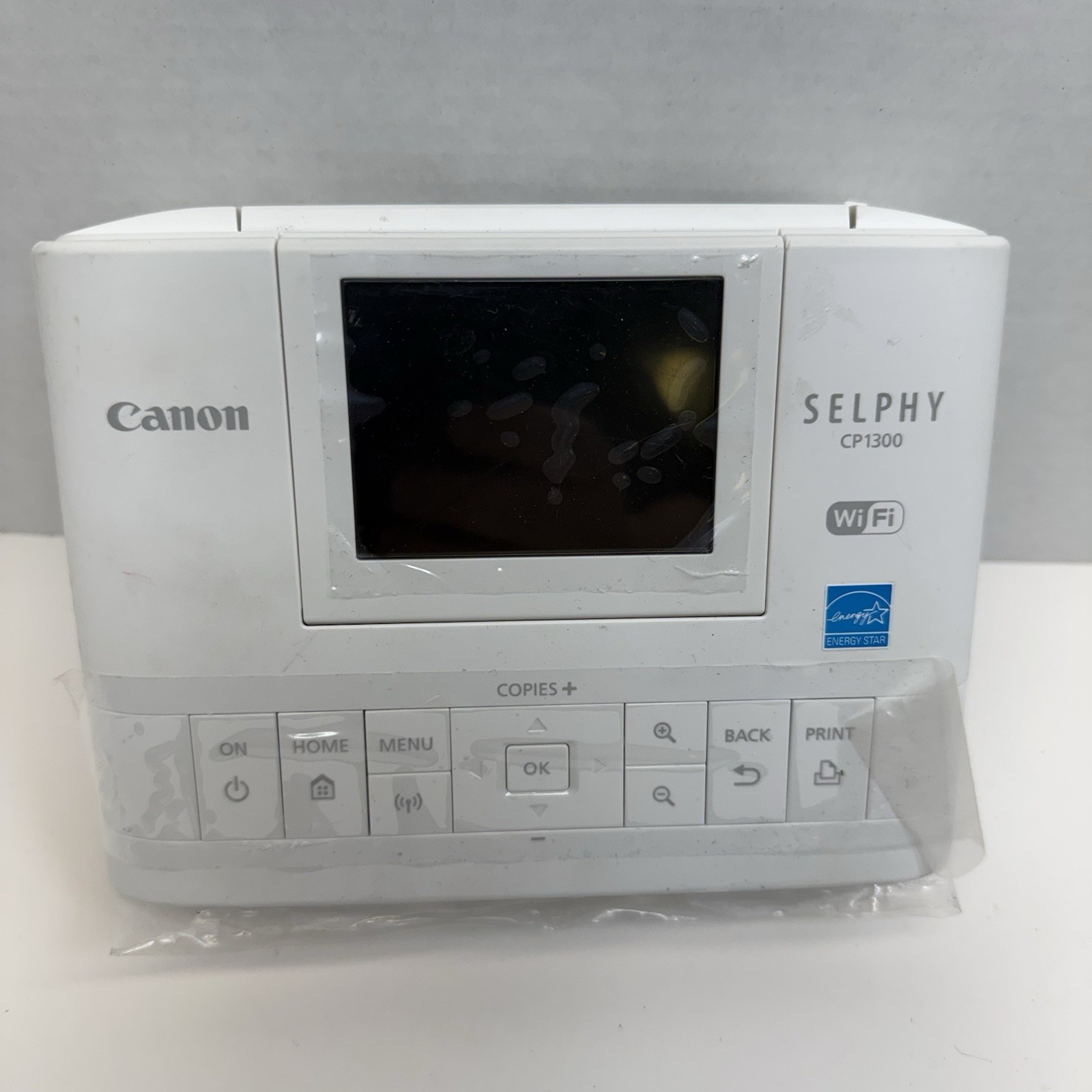 Canon SELPHY CP1300 Compact Photo Printer White No Power Tested New Without Box