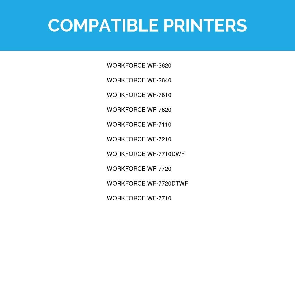 Reman Ink for Epson 252XL 252 XL T252XL220 High-Capacity (C)