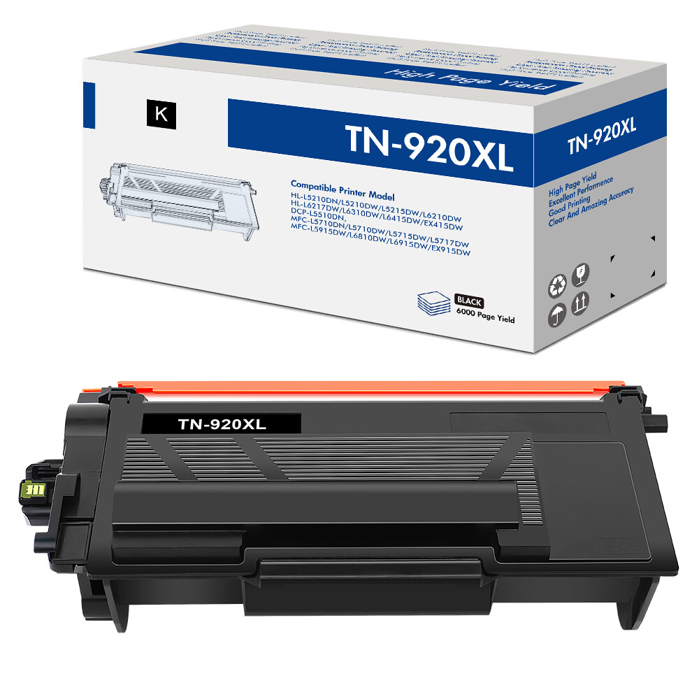 1-4PK Fits for Brother TN920XL Toner Cartridge MFC-L5717DW L6915DW L5915DW lot