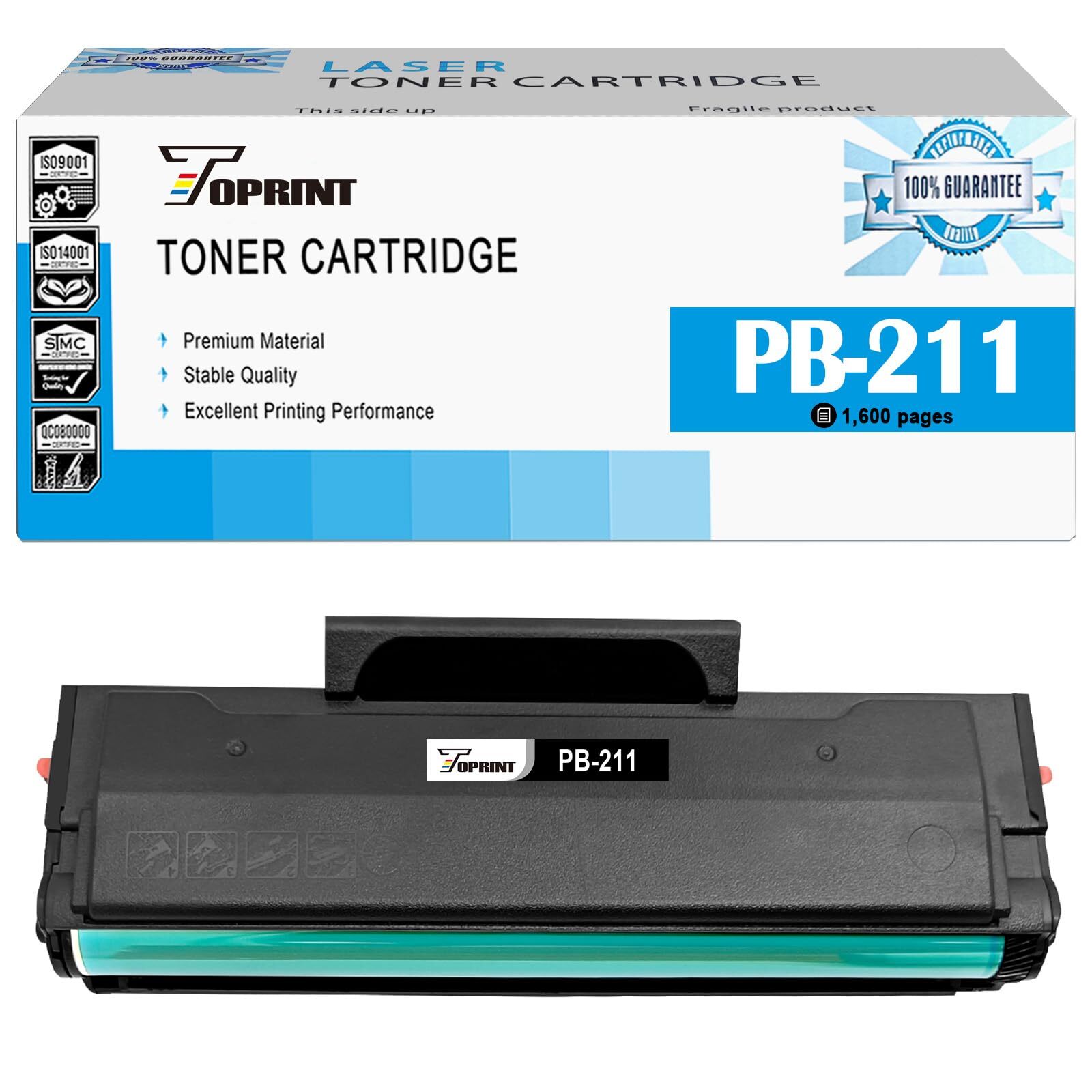 Pantum PB-211 Toner Black for P2500W P2502W M6550NW M6600NW M6552NW M6602NW