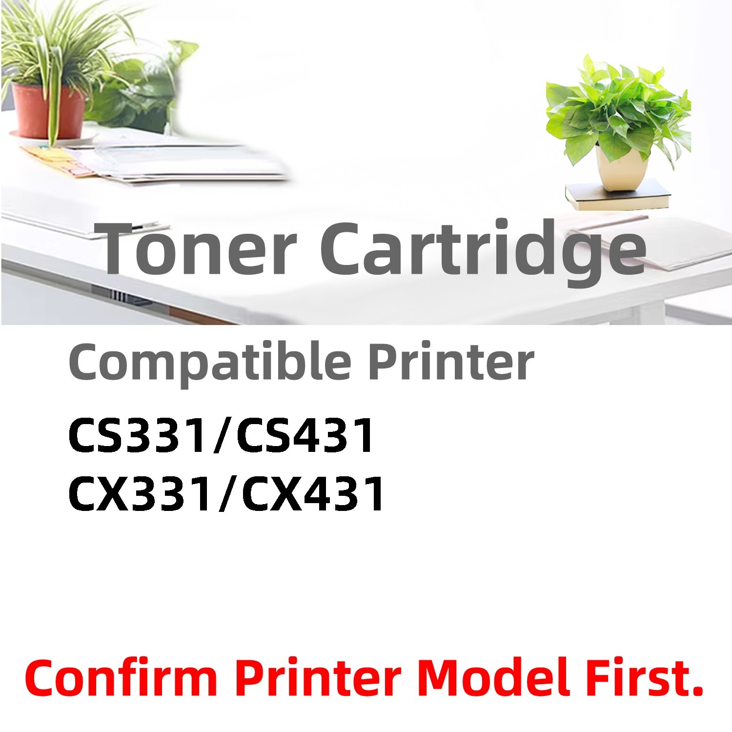 20N10C0 Cyan Toner Cartridge Compatible for Lexmark CS331 CS431 CX331 CX431