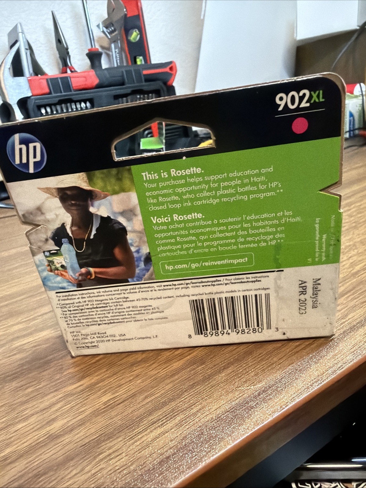 HP Original HP Ink 902XL Magenta EXPIRED 04/2023 NEW IN BOX