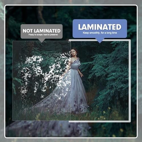Laminating Sheets, Thermal Laminator Pouches Holds 8.5 x 11 Inch, 3 600 Pack
