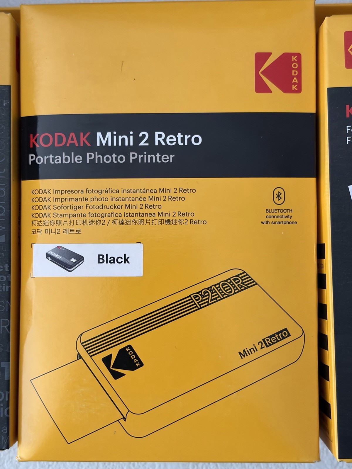 Bluetooth Mini 2 Retro Photo Printer – Bundle Two Cartridges As Seen In Pictures