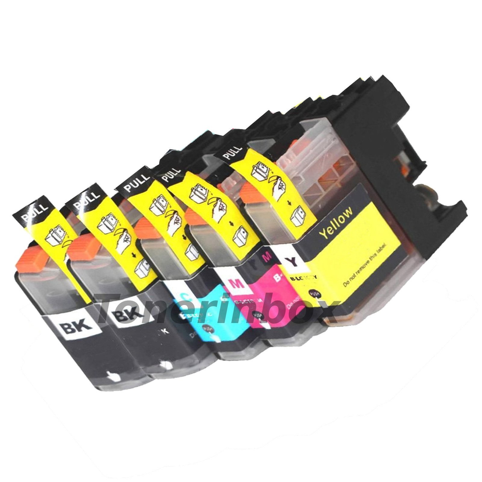 5pk Ink Cartridge For Brother LC203 LC-203 XL MFC-J680DW MFC-J880DW MFC-J885DW