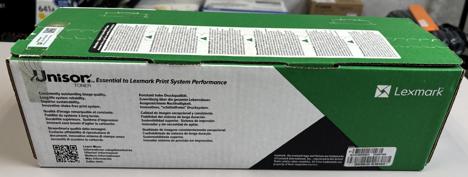 Lexmark Genuine CS331 HY Black Toner 20N1HK0 CX331 – Sealed Box