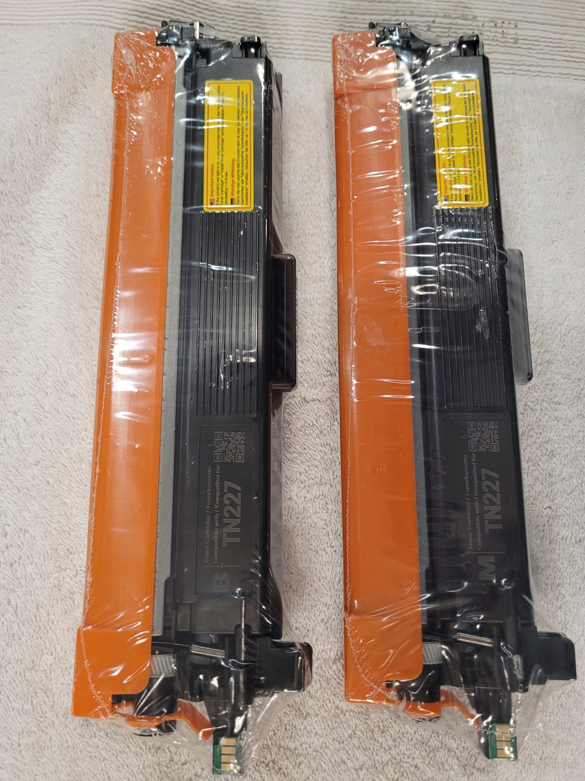 Compatible TN227 Toner Cartridges for Brother – Black & Magenta (New Sealed)