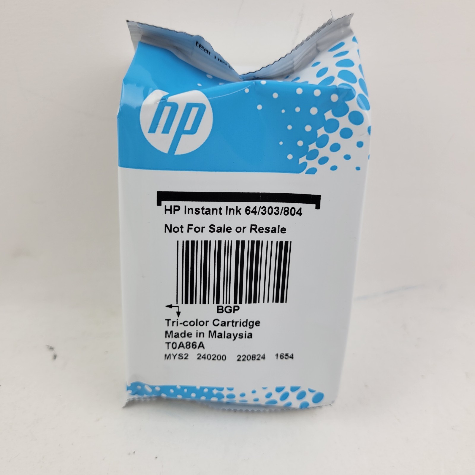 Genuine HP 64 Tri-Color Ink Catridge. In Sealed Bag