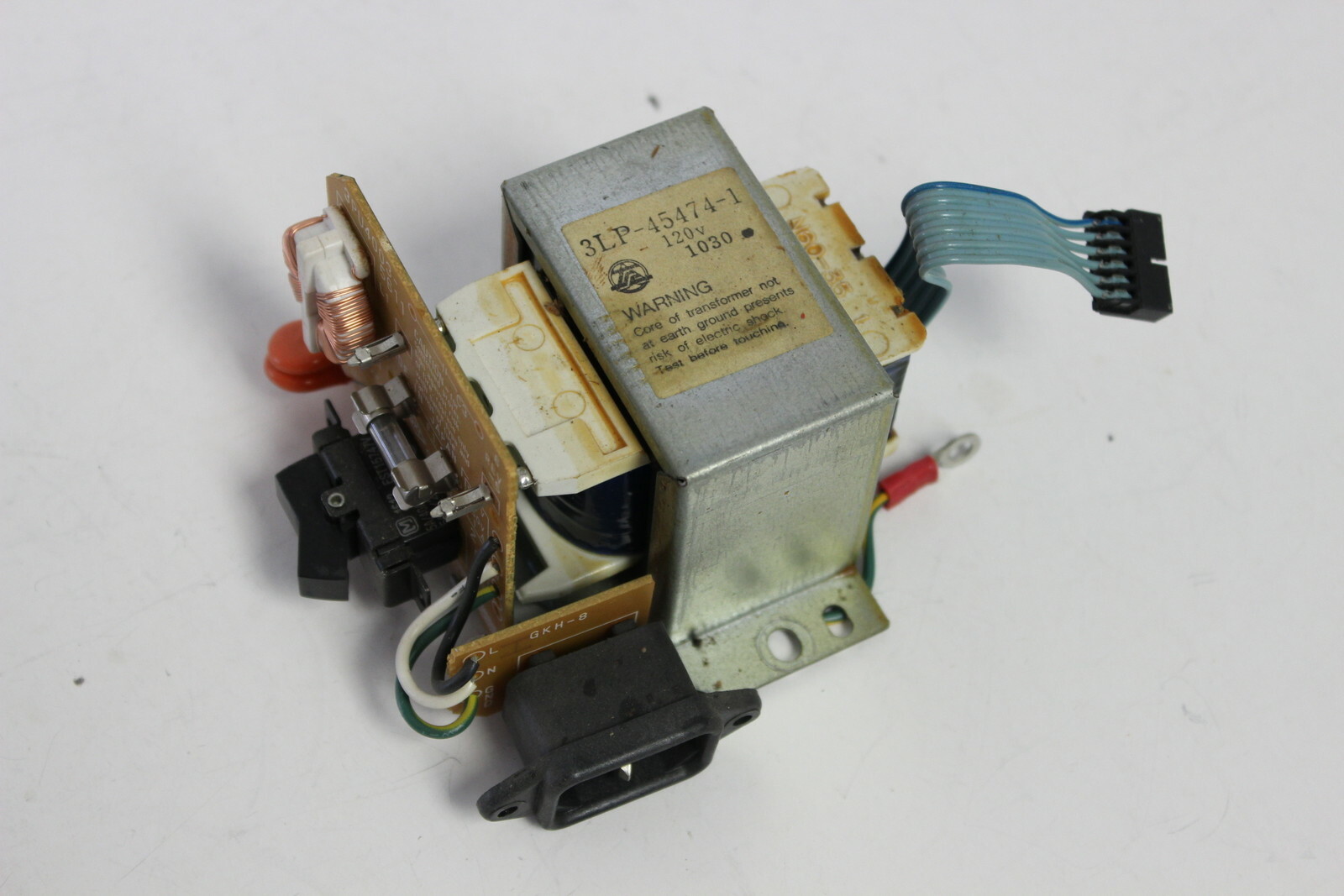 OKIDATA 56404301 3LP-45474-1 120V TRANSFORMER W/ 55017801 SLPB-2 POWER SUPPLY BD