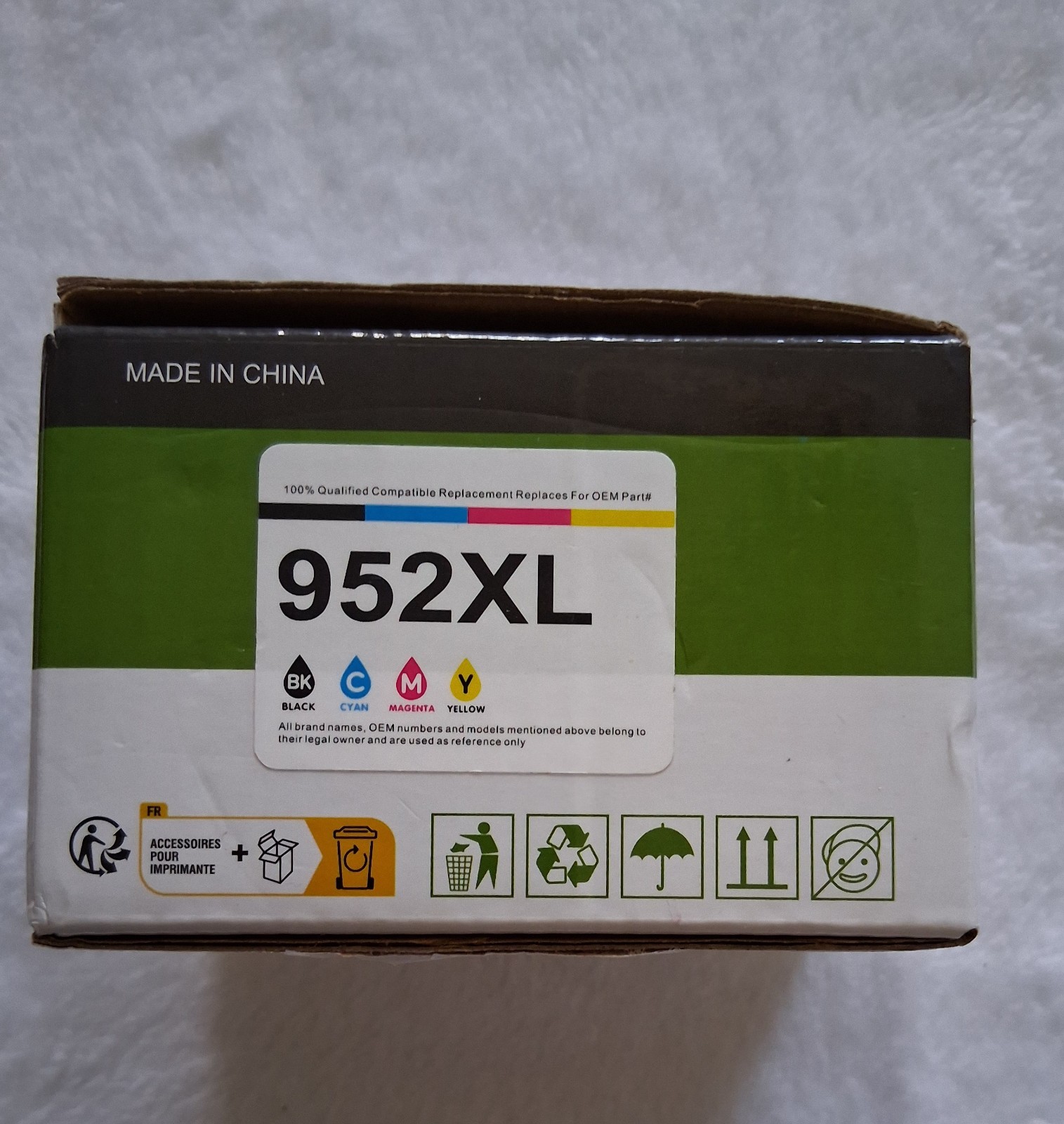Generic Printer Ink 952XL Ink Combo Pack Exp Jan 2027 Boxed