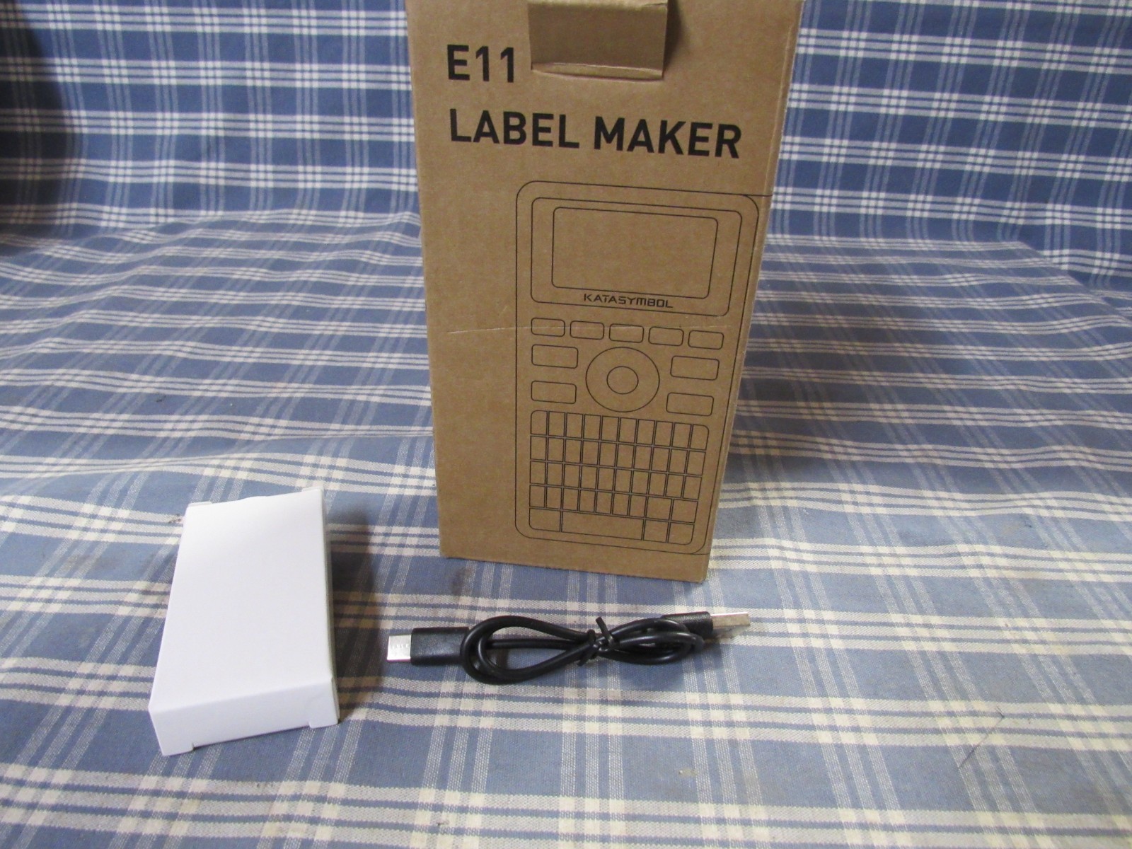 SUPVAN E11 Bluetooth Label Maker with 4 Tapes Smart App Printing FREE SHIPPING.