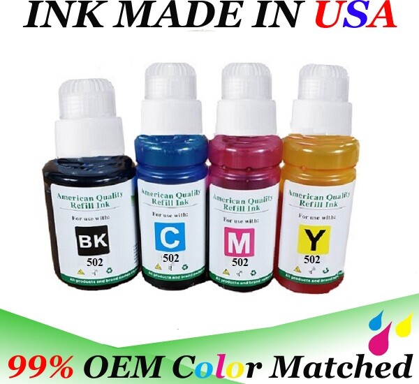 VC Refill Ink (non-OEM) 502 T502 for ET-2700 2750 2760 3710 3750 3760 4750 4760