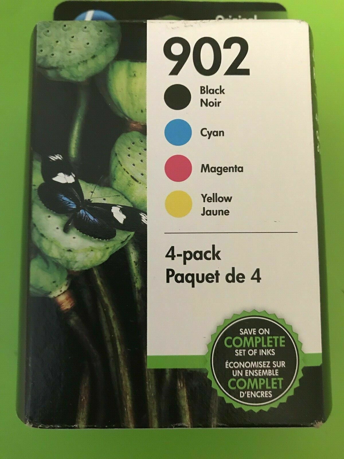 Genuine HP 902 ink cartridge-B/C/M/Y for HP 6978 Printer-OEM 4PK