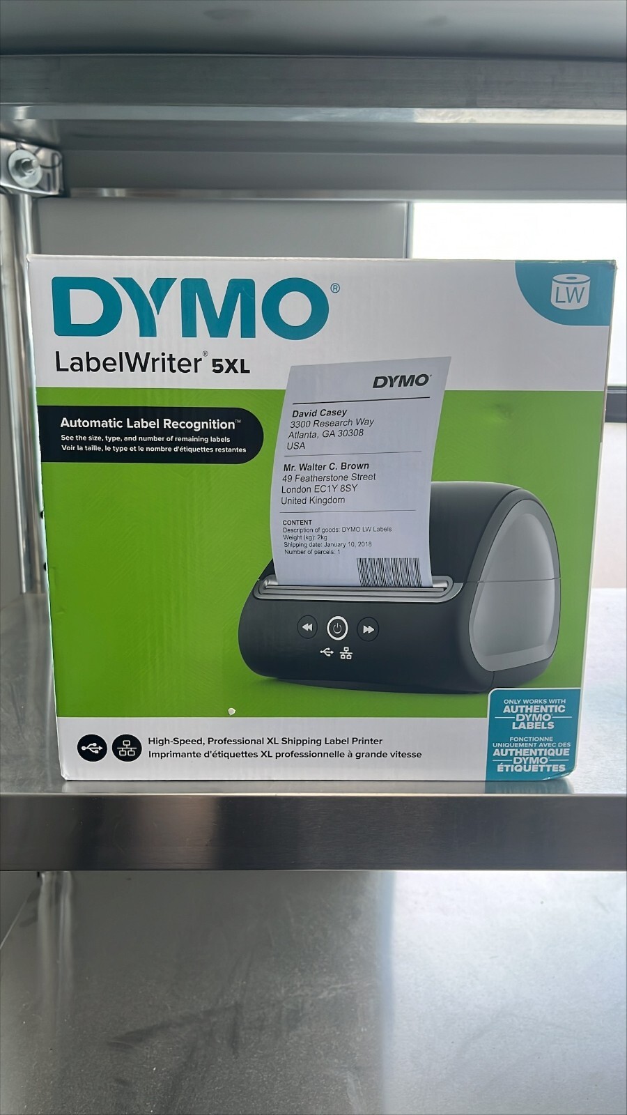DYMO LabelWriter 5XL Series Label Printer -USED/OPEN BOX-