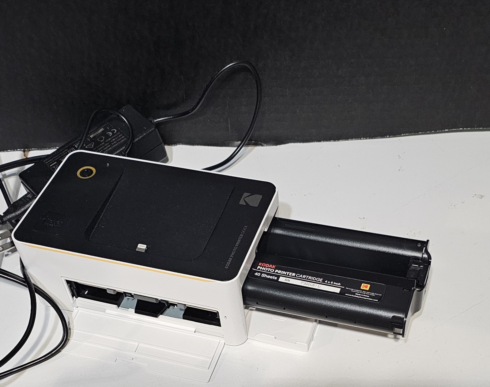Kodak One Touch Mini 2 Portable Dock Dye Sub Photo Printer 2×3 USB PictBridge AC