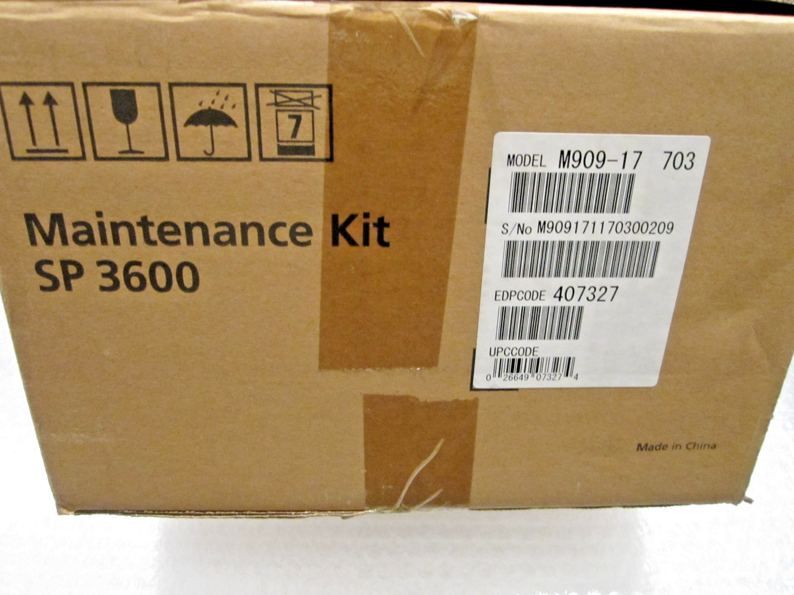 NEW Genuine Ricoh SP 3600 Fuser Maintenance Kit 110/120V 407327 M909-17