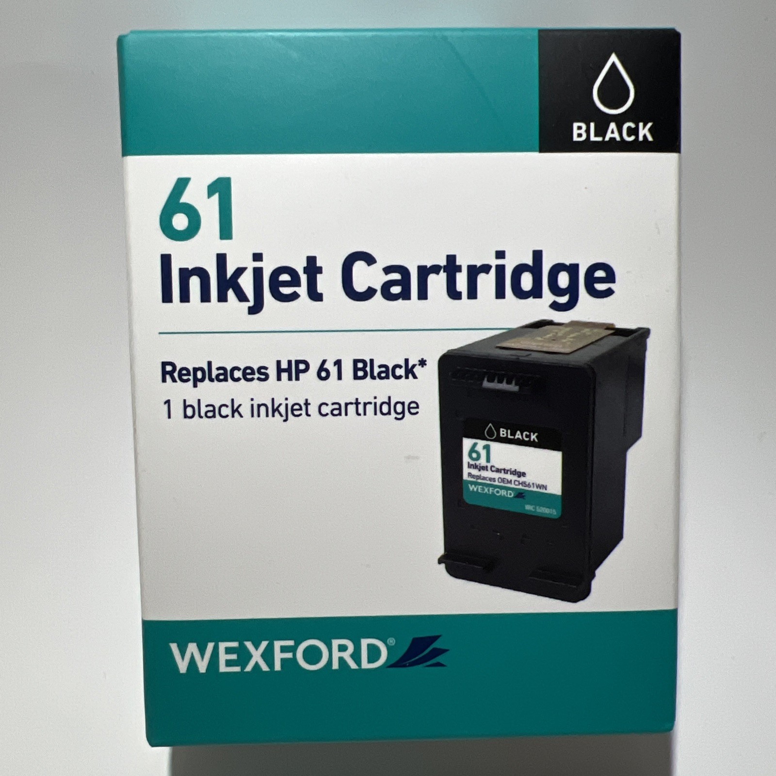 Wexford 61 Black Ink Cartridge CH561WN Replacement for HP 61 DeskJet