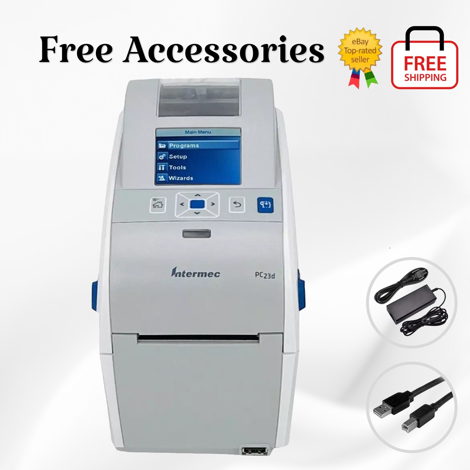 FULLY TESTED Compact Desctop Direct Thermal 2 Inch Barcode Label Printer USB