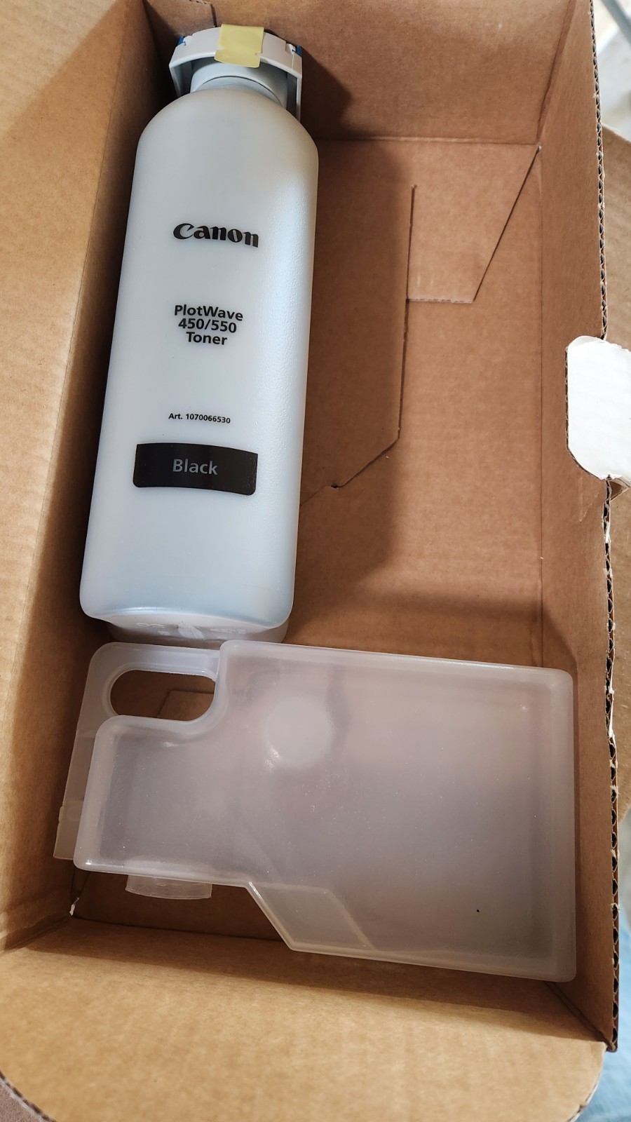 NEW! Genuine Canon PlotWave 450/550 Toner !! ONLY 1 BOTTLE !! 1070066530