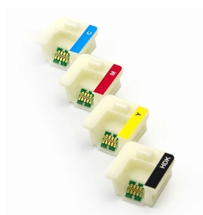 4 x DYE SUBLIMATION INK CHIP FOR EPSON SureColor F6200 F7200 F9200 F9370