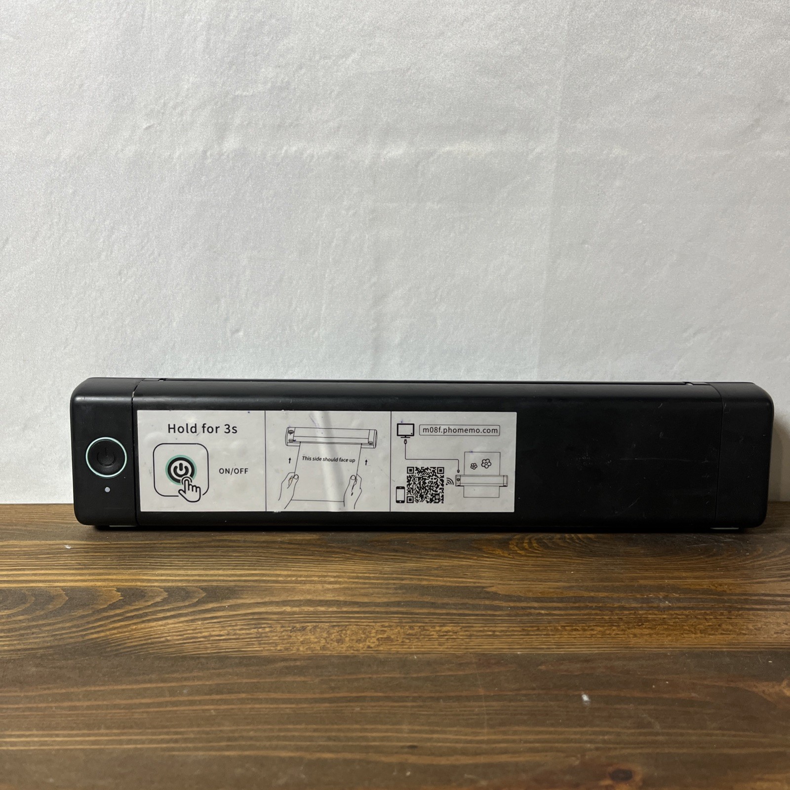 Phomemo M08F Black & Green A4 Phone & Laptop Travel Portable Thermal Printer