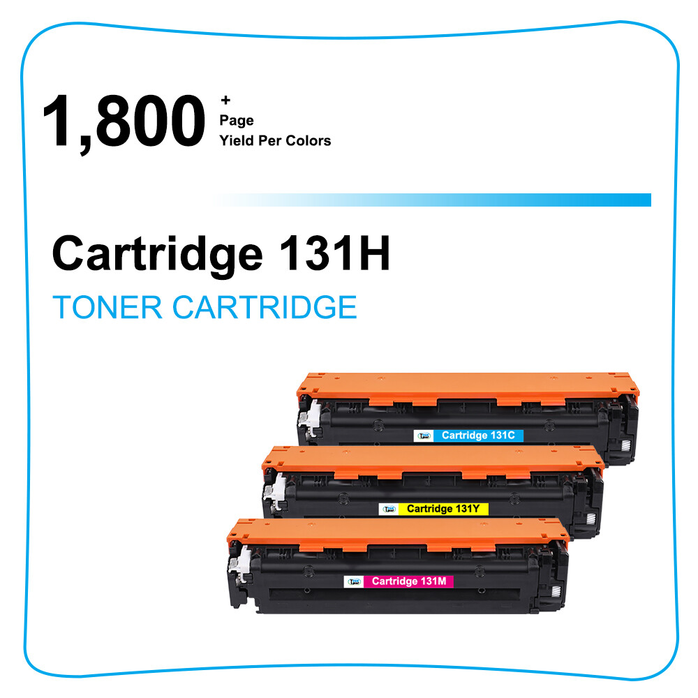 Toner Cartridge Set For Canon 131 6273B001AA imageCLASS LBP7110Cw MF8280Cw lot