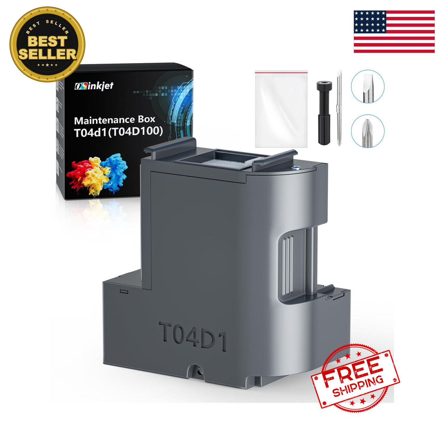 T04D1 Ink Maintenance Box ET-15000 ET-3760 ET-3850 ET-4750 ET-4850 EWMB2 T04D100