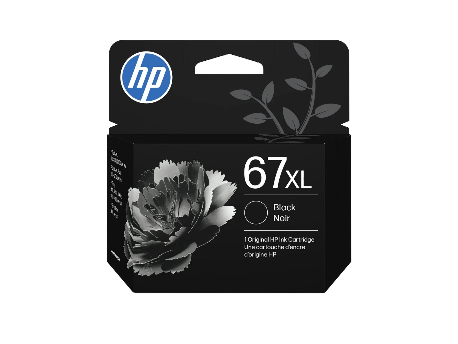 HP 67XL Black Original Ink Cartridge, ~240 pages, 3YM57AN#140 Exp 1/28