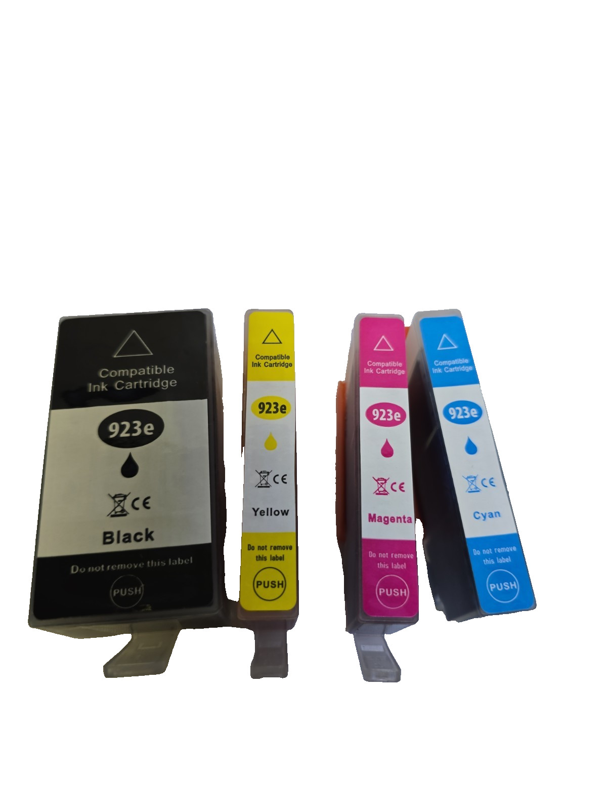 XemaX 923e 923XL 4-Pack Ink Cartridges HP OfficeJet Pro 8120 8135e 8139e B/C/M/Y