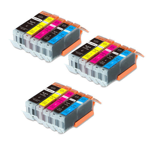 15 P PGI-250 XL CLI-251 XL Ink Cartridges for Canon IP8720 IX6820 IP7220 Printer