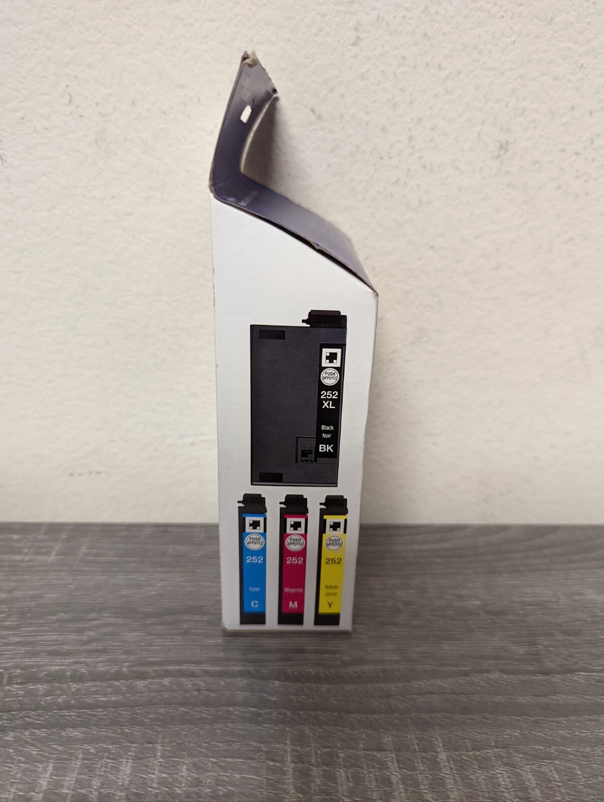 Epson T252XL-BCS C13T253920 Ink Cartridges Black Cyan Magenta Yellow Genuine