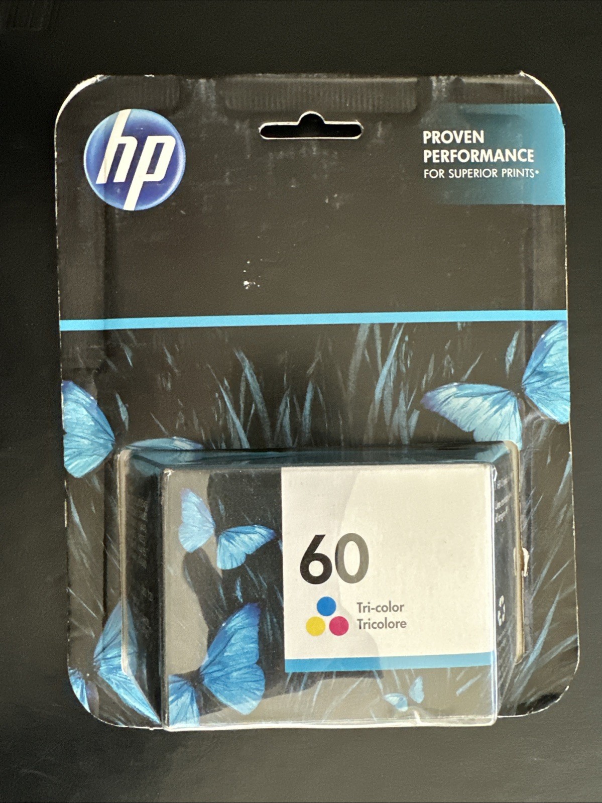 HP 60 Color Ink Cartridge New Sealed OEM Genuine HP Expired Nov 2019