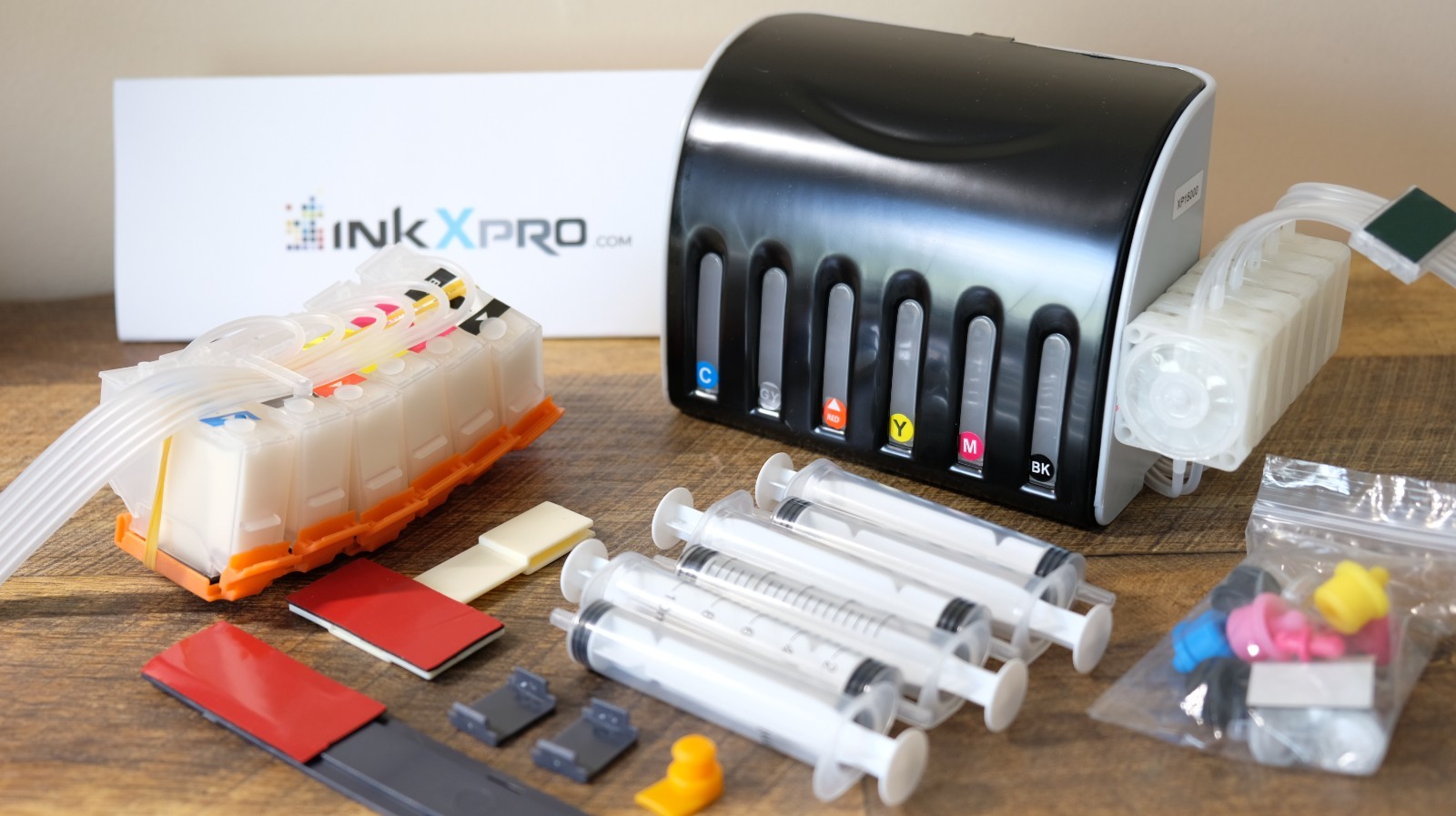 INKXPRO 312XL Empty CISS with Dampers (No Chip) for EPSON XP-15000