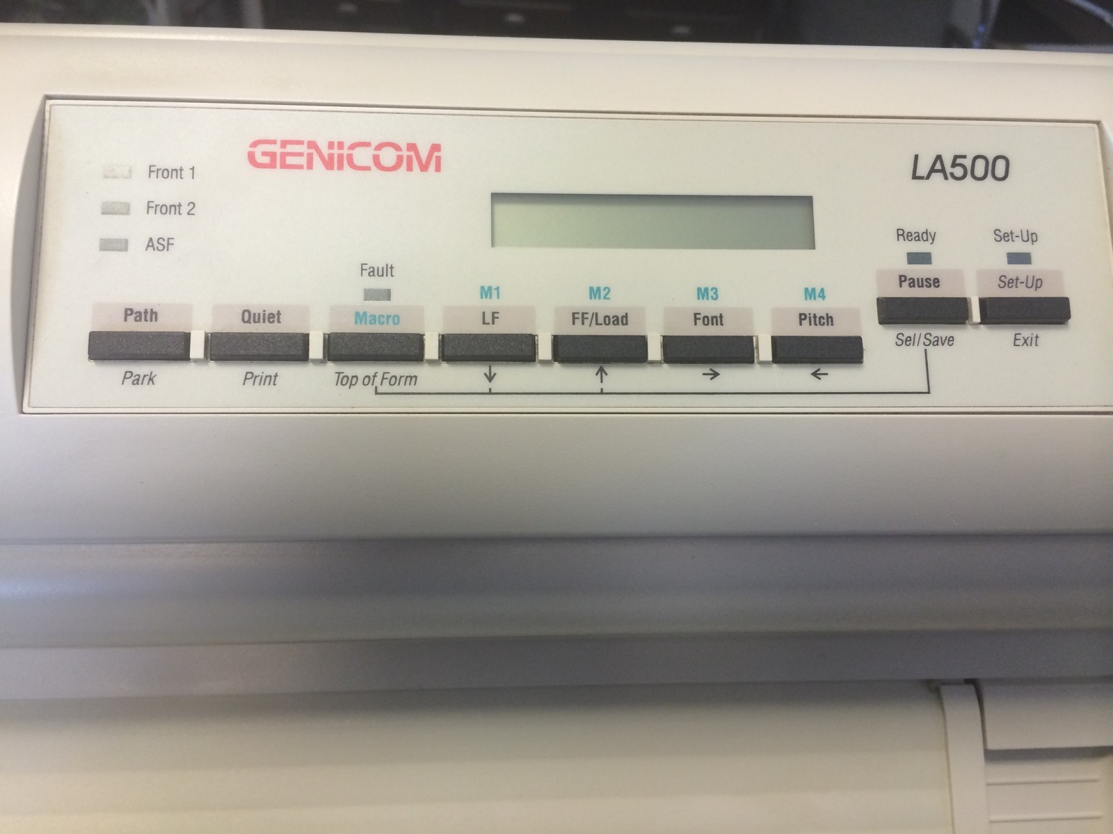 Genicom LA500 Dot Matrix Line Printer