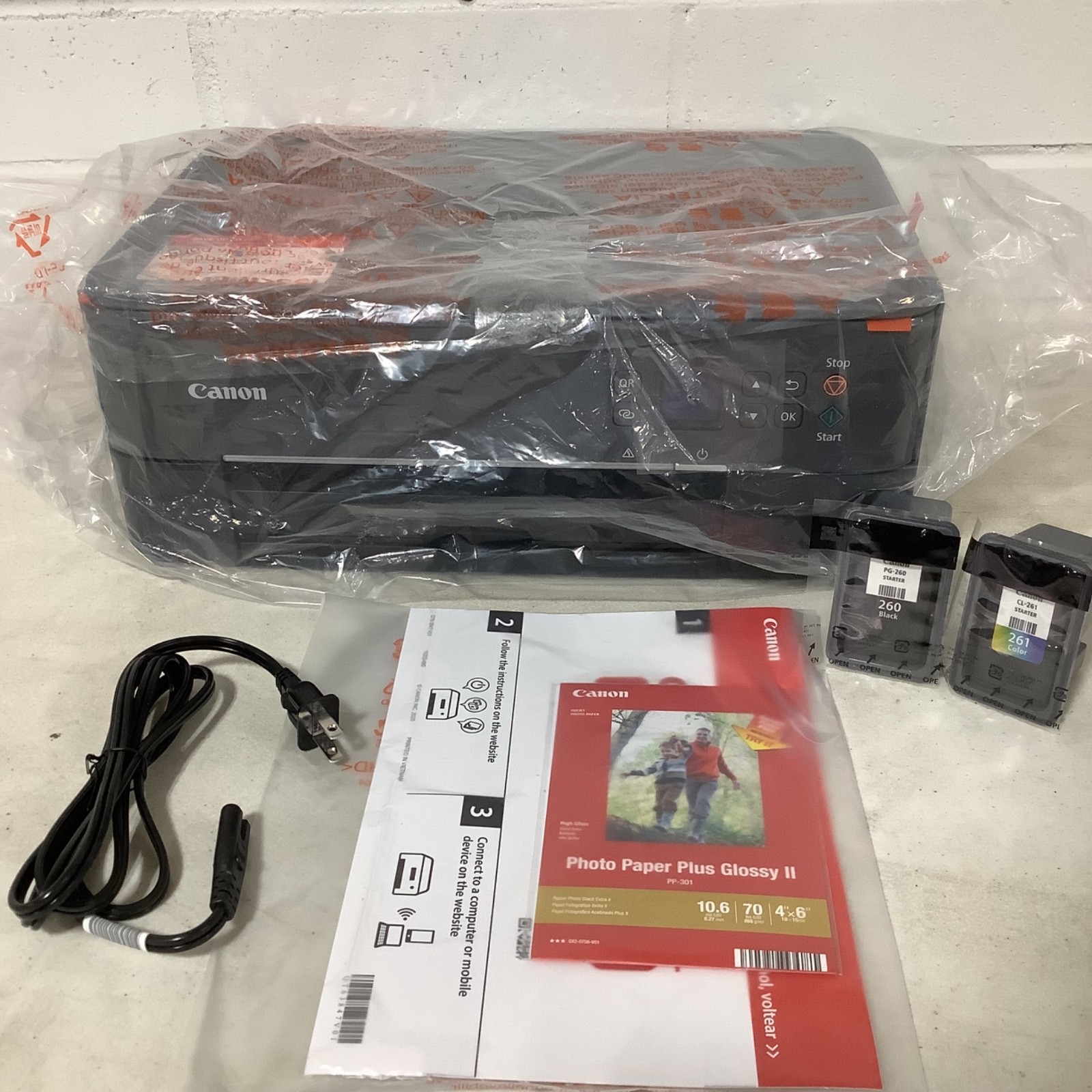 Canon PIXMA TS6420a Wireless All-In-One Inkjet Printer, Black